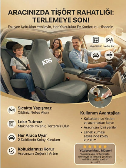 Kia Uyumlu Penye Oto Koltuk Kılıfı