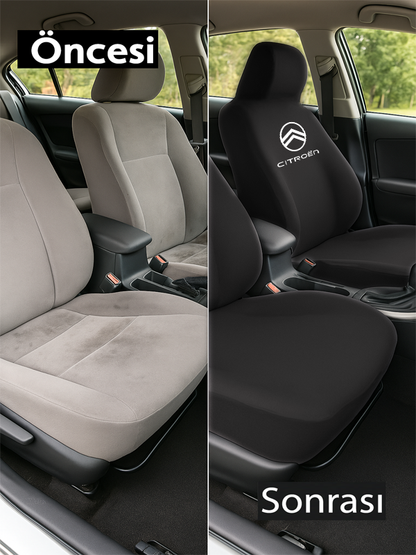 Citroen C3 ile uyumlu oto koltuk kilifi fit yapisi ile aracinizin havasini degistirir