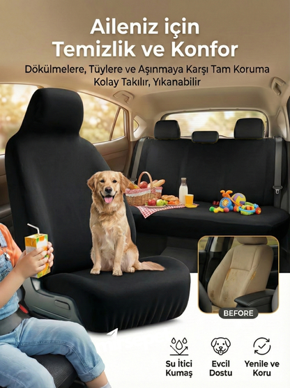 Volvo Uyumlu Penye Oto Koltuk Kılıfı