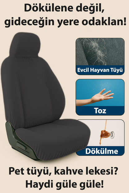 Arac icinde estetik ve rahatlik arayanlara Universal ile uyumlu oto koltuk kilifi tavsiyemizdir