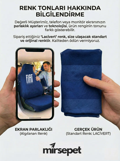 Fiat Uyumlu Penye Oto Koltuk Kılıfı