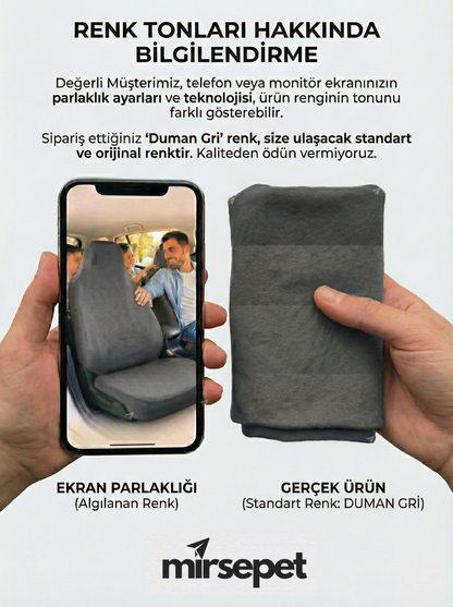 Volvo Uyumlu Penye Oto Koltuk Kılıfı