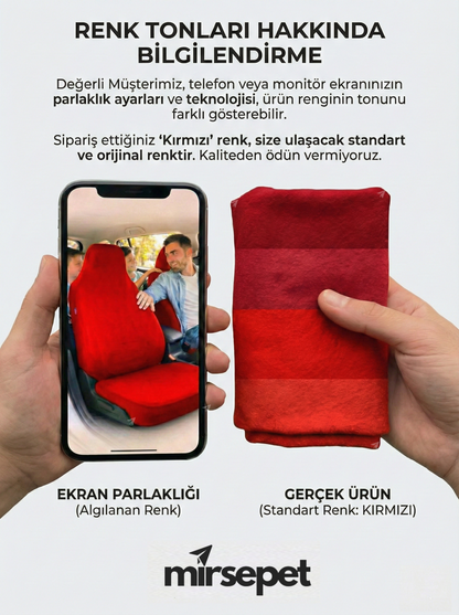 Volvo Uyumlu Penye Oto Koltuk Kılıfı